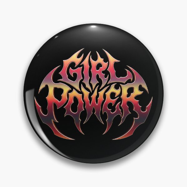 Item preview, Girl Power Heavy Metal designed and sold by After Dread.