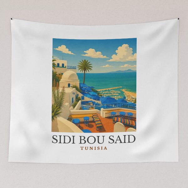 Item preview, Sidi Bou Said - Tunisia designed and sold by GoodOldVintage.