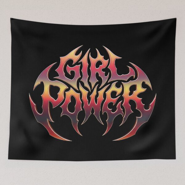 Item preview, Girl Power Heavy Metal designed and sold by After Dread.