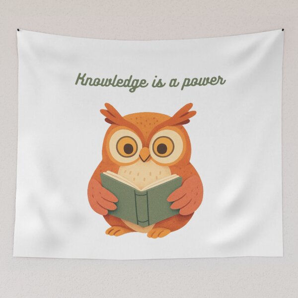 Item preview, Knowledge is a power designed and sold by creativityisfun.