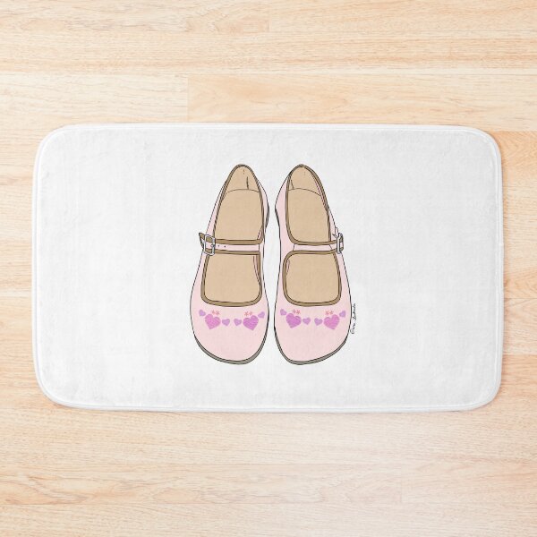 Item preview, Pink ballet flats designed and sold by arailustrada.