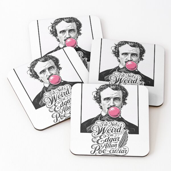 Item preview, Wall Art - Postcard - Edgar Allan Poe‑culiar Pop Art designed and sold by ForeverPrintsOK.