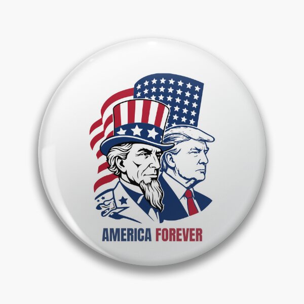 Item preview, Trump AND Uncle Sam America Forever Meme - DrySmirk designed and sold by DrySmirk.