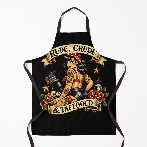 Item preview, Rude, Crude, and Tattooed! designed and sold by CashCrow.