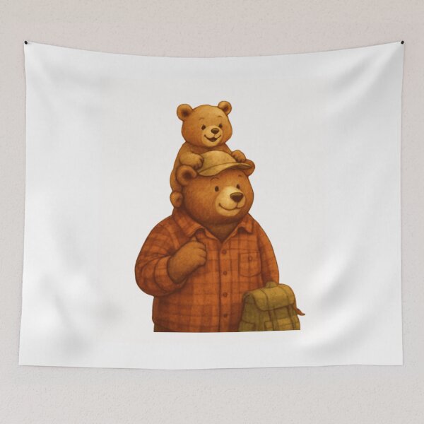 Item preview, Papa Bear Adventures designed and sold by Uniqueauraaprints.