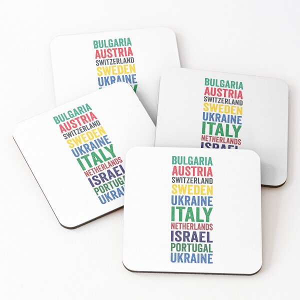 Item preview, ESC [Decade] Winning Countries designed and sold by lazarusheart.