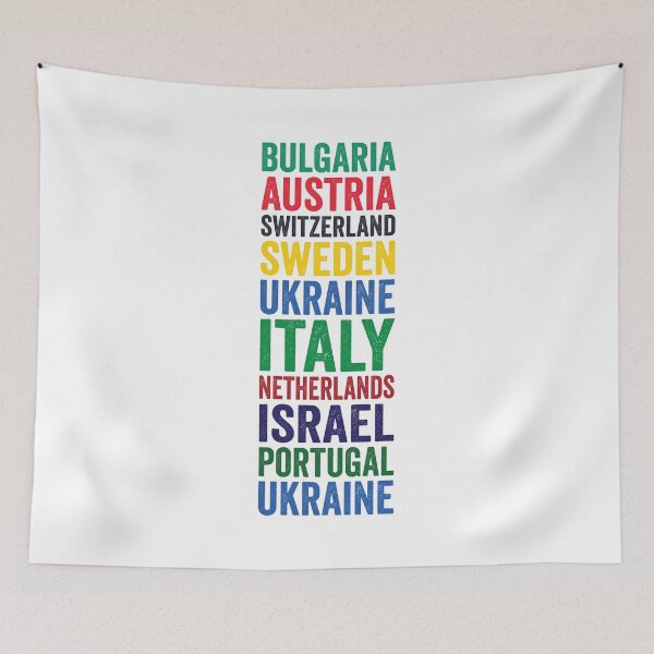 Item preview, ESC [Decade] Winning Countries designed and sold by lazarusheart.