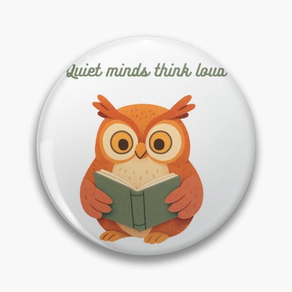 Item preview, Quiet minds think loud designed and sold by creativityisfun.