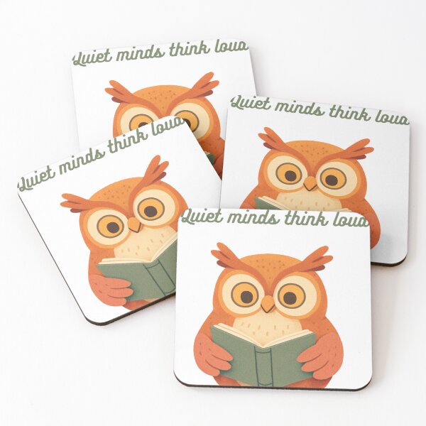 Item preview, Quiet minds think loud designed and sold by creativityisfun.
