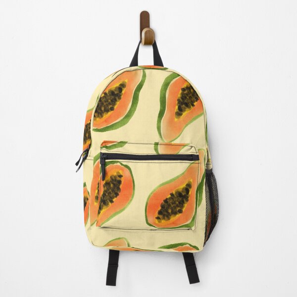 Item preview, Watercolor Papaya Fruit Tropical Seamless Pattern designed and sold by samahl_l.