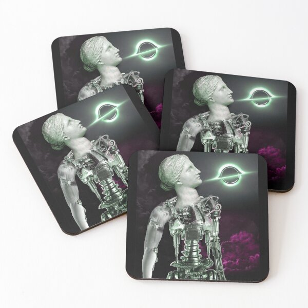 Item preview, Aphrodite Robotic Beauty Goddess and Black Hole  (original graphic ACCI) designed and sold by VanyssaGraphics.