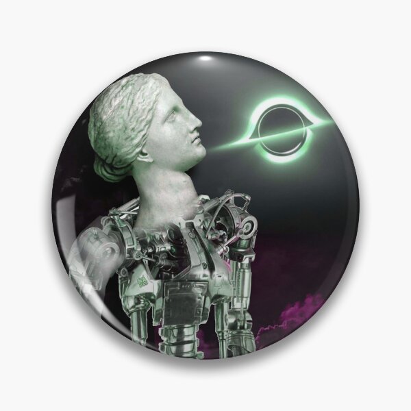 Item preview, Aphrodite Robotic Beauty Goddess and Black Hole  (original graphic ACCI) designed and sold by VanyssaGraphics.