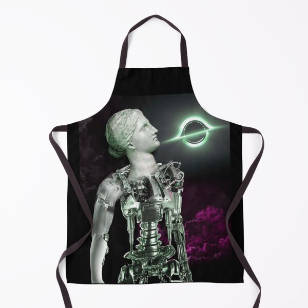 Item preview, Aphrodite Robotic Beauty Goddess and Black Hole  (original graphic ACCI) designed and sold by VanyssaGraphics.