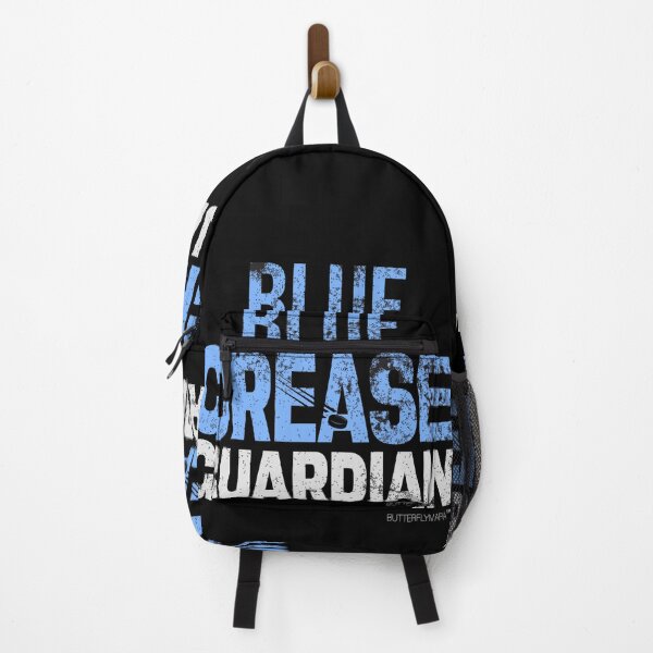 Item preview, Blue Crease Guardian – Hockey Goalie Shirt designed and sold by ButterflyMafia.
