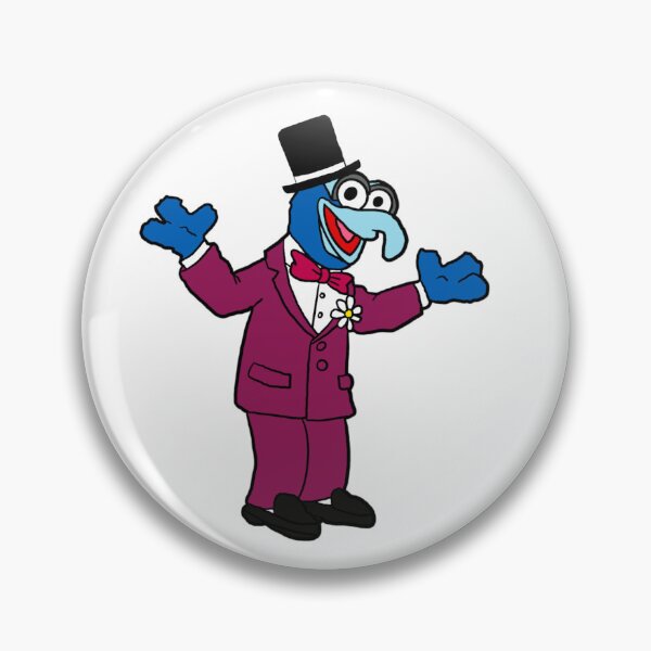 Item preview, The Muppets - Gonzo In A Top Hat designed and sold by Animals-by-JB.