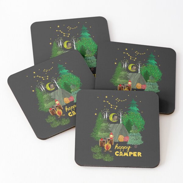 Item preview, Happy Camper Campground designed and sold by IrishVikingDesigns.