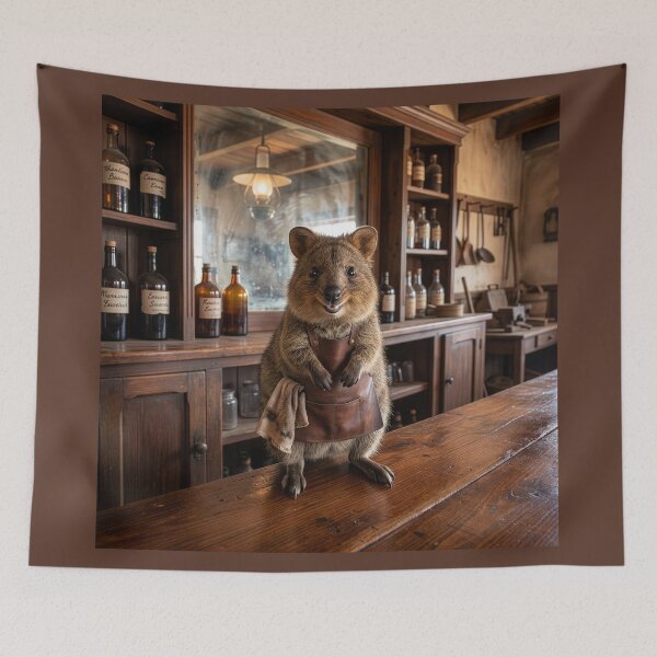 Item preview, Quokka Has a Ph.D. in Mixology designed and sold by Tridentulus.