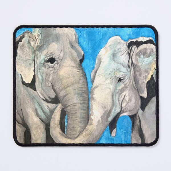 Item preview, Elephants in love designed and sold by teresabird.