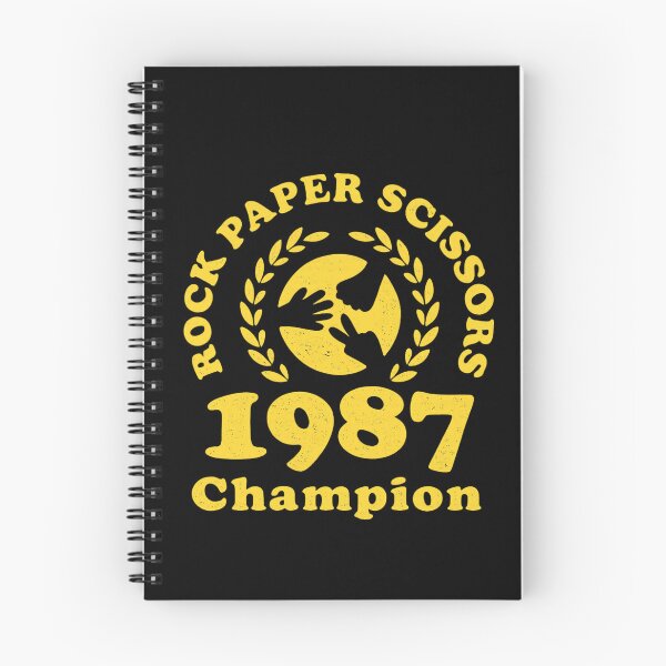 Item preview, Rock Paper Scissors 1987 Champion Funny Retro Game designed and sold by Dujosufot.