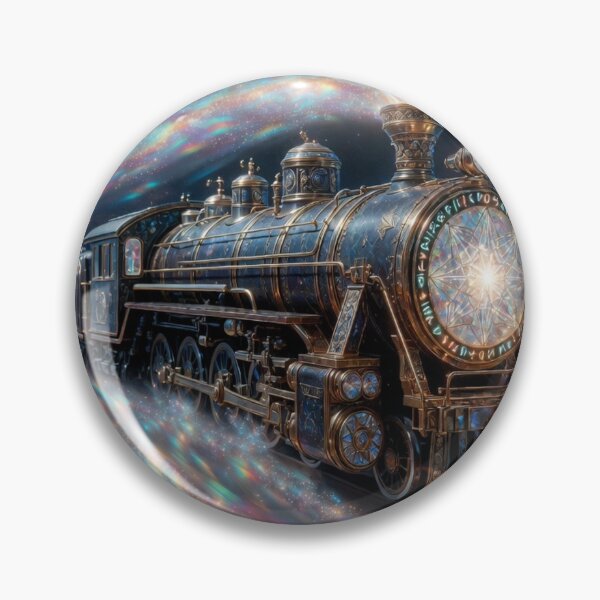 Item preview, “Cosmic Locomotive: Engine of the Stars” designed and sold by RavenCrow444.