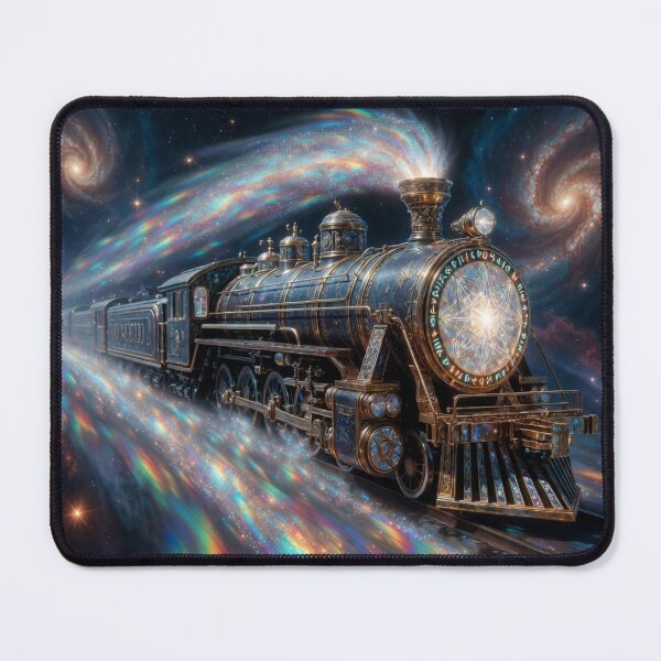 Item preview, “Cosmic Locomotive: Engine of the Stars” designed and sold by RavenCrow444.