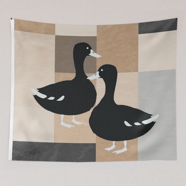 Item preview, Gossiping geese designed and sold by uunaa.