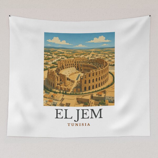 Item preview, El Jem - Tunisia designed and sold by GoodOldVintage.