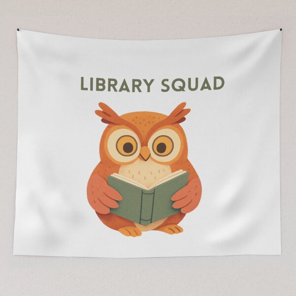 Item preview, Library squad designed and sold by creativityisfun.