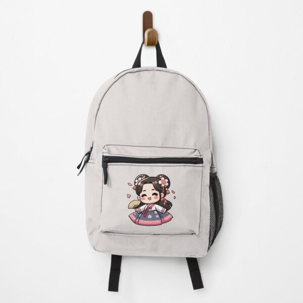 Item preview, Hanbok Cute Girl Kawaii Cherry Blossoms K-drama designed and sold by NerdiPop.