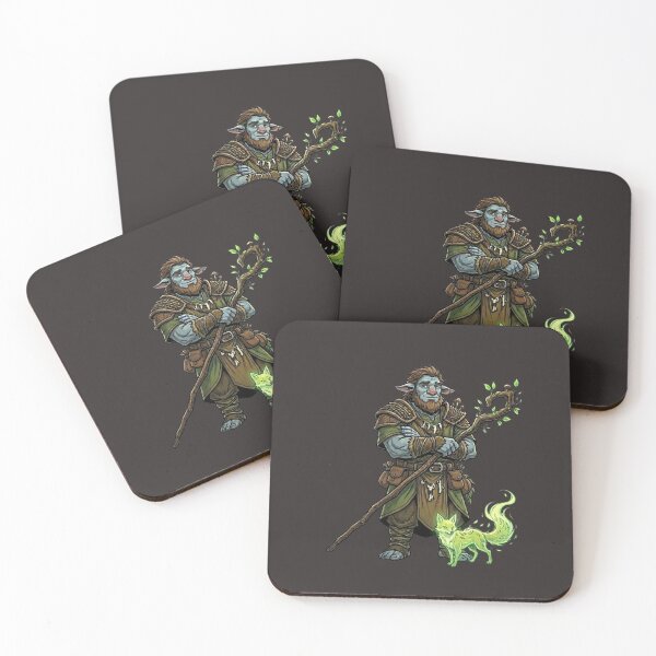 Item preview, Furbolg Druid RPG Sticker designed and sold by AestheticRPG .