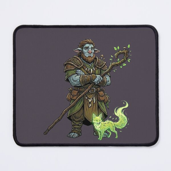 Item preview, Furbolg Druid RPG Sticker designed and sold by AestheticRPG .