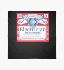Funny Electrician Shirt Beer Drinking Retired Gift T-Shirt Scarf