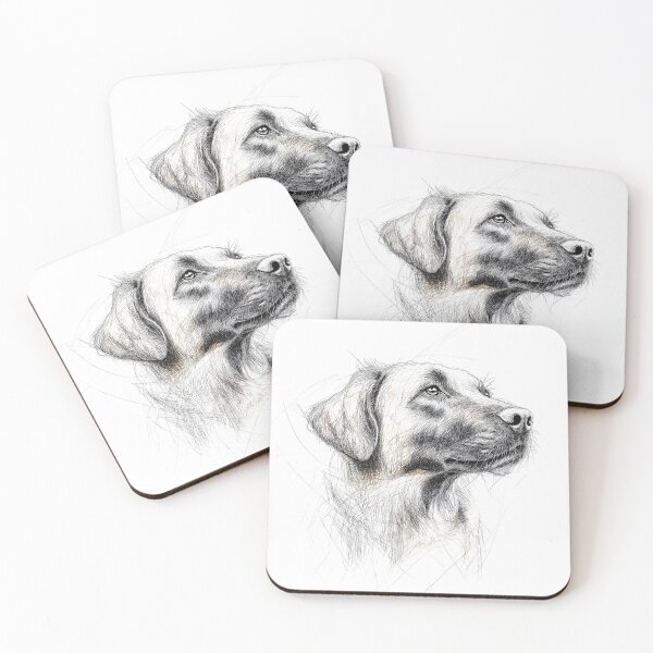 Item preview, Anatolian Shepherd Doggie Illustration designed and sold by Roxane Bay.