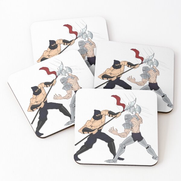 Item preview, Ninja vs Knight designed and sold by MtnSmithy.