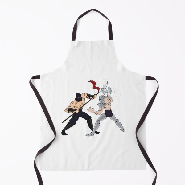 Item preview, Ninja vs Knight designed and sold by MtnSmithy.