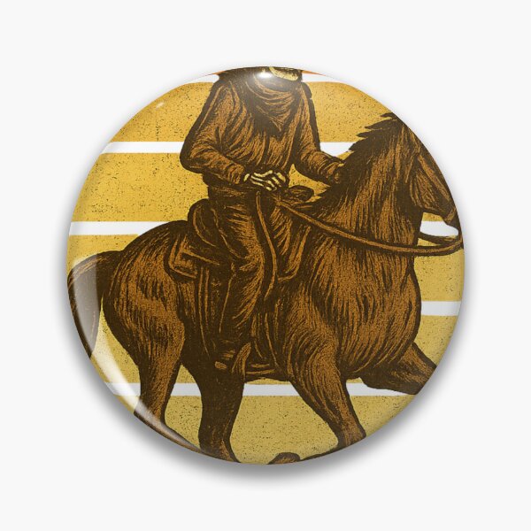 Item preview, Skeleton Cowboy Riding Horse Retro Sunset Vintage Western T-Shirt designed and sold by Five Reasons Designs.