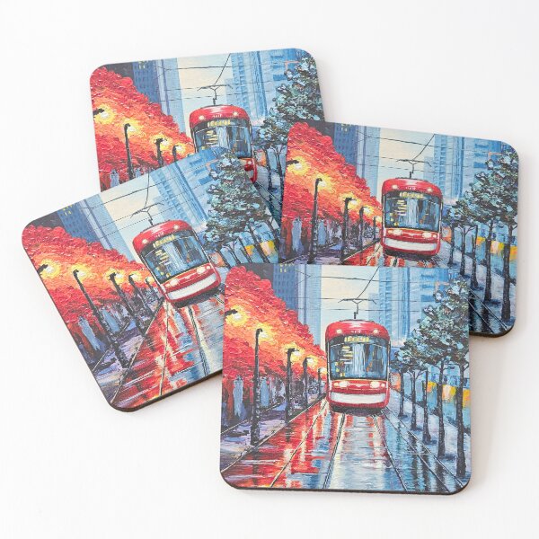 Item preview, Rain in the City designed and sold by OrangeOtterArt.