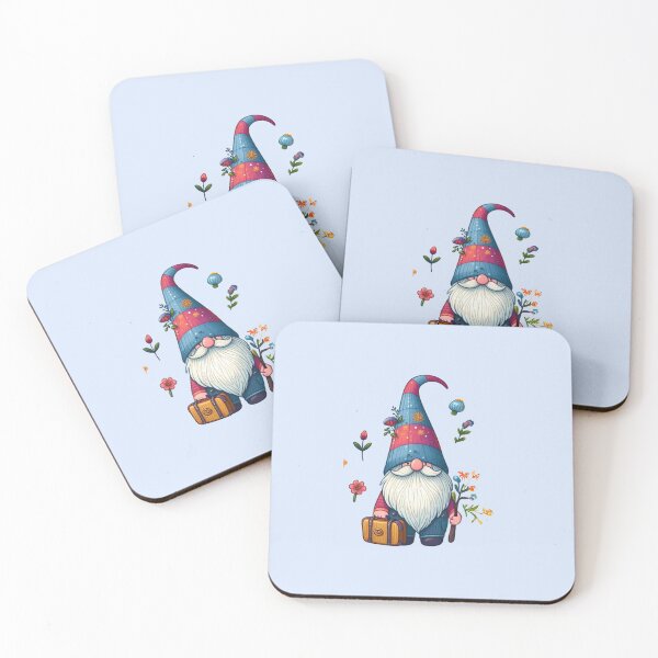 Item preview, Gnomes, Mushrooms, Butterflies designed and sold by NerdiPop.