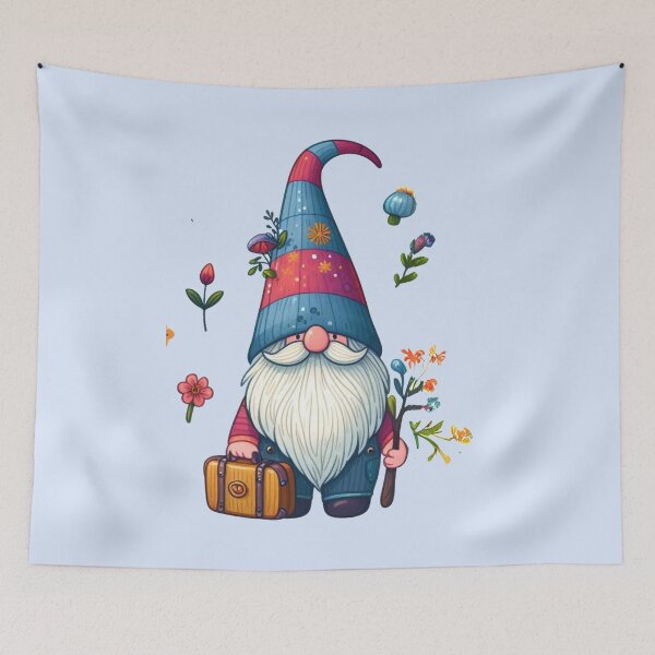 Item preview, Gnomes, Mushrooms, Butterflies designed and sold by NerdiPop.