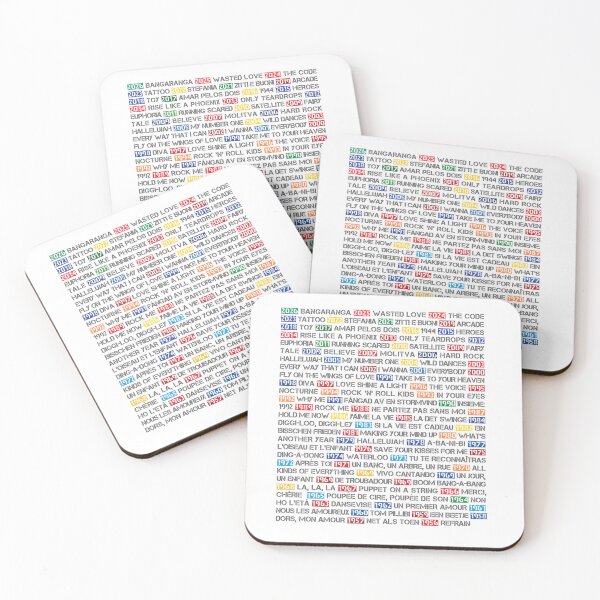 Item preview, ESC Winning Songs [Complete] designed and sold by lazarusheart.