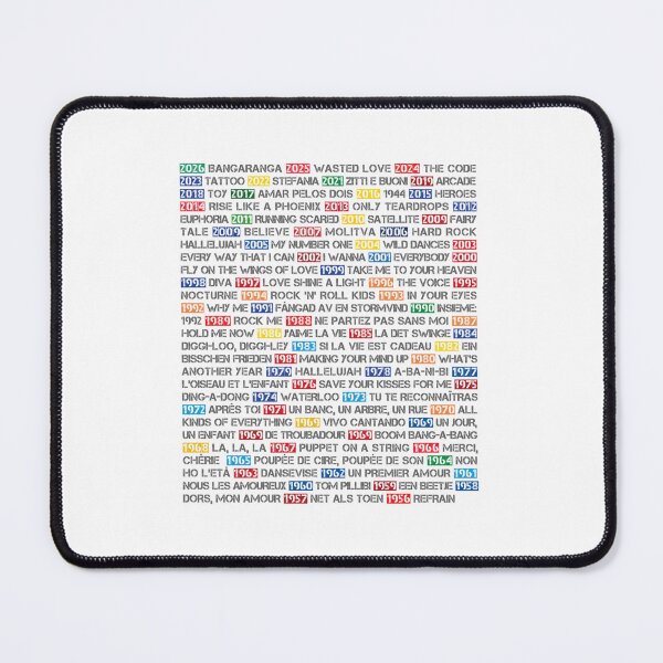 Item preview, ESC Winning Songs [Complete] designed and sold by lazarusheart.