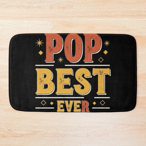 Item preview, Best Pop Ever Simple Funny Text Gift For Father's Day designed and sold by Designs-RZ.