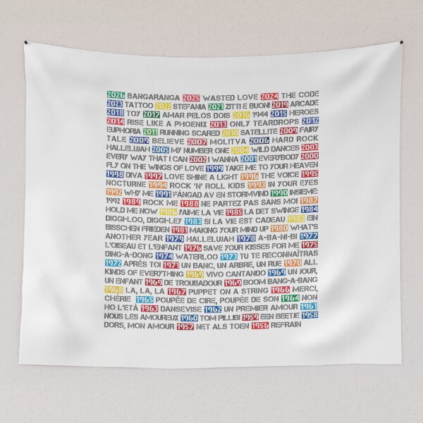 Item preview, ESC Winning Songs [Complete] designed and sold by lazarusheart.