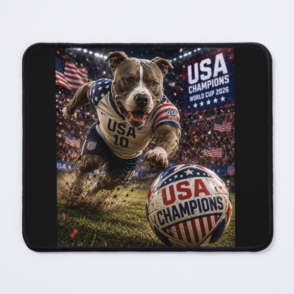 Item preview, World Cup 2026 Pitbull Soccer Champion designed and sold by WhatASunShine.