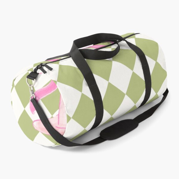 Item preview, Coquette Pink Martini Glass with Bow on Sage Green Checkered designed and sold by samahl_l.