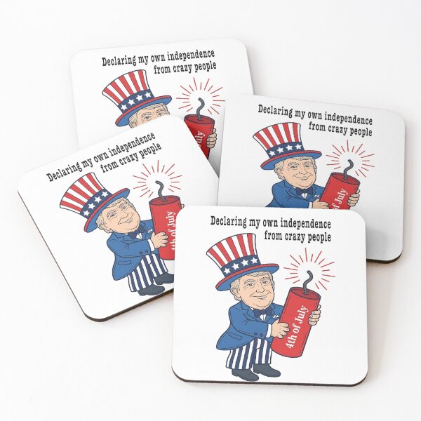 Item preview, Trump Independence From Crazy People Meme - DrySmirk designed and sold by DrySmirk.