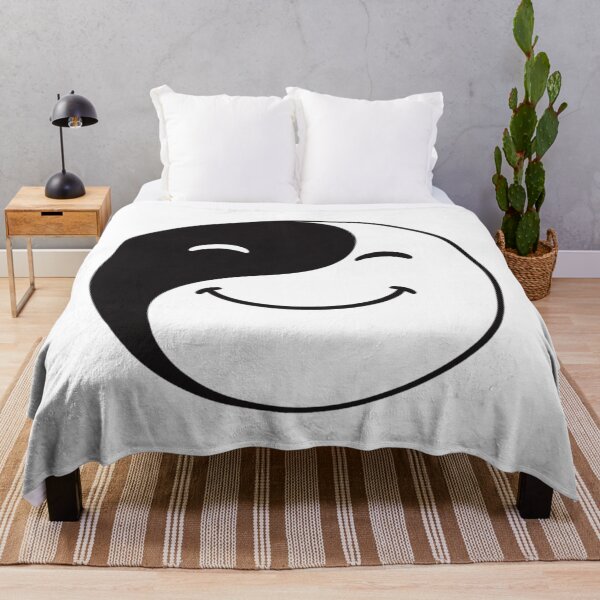 Item preview, Yin yang smiling smiley designed and sold by VisualWeight.