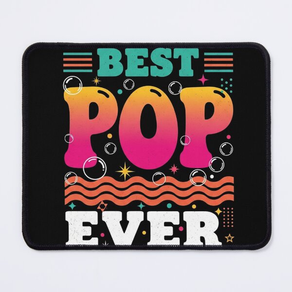 Item preview, Best Pop Ever Minimalist Quote Funny Dad Gift Tee designed and sold by Designs-RZ.