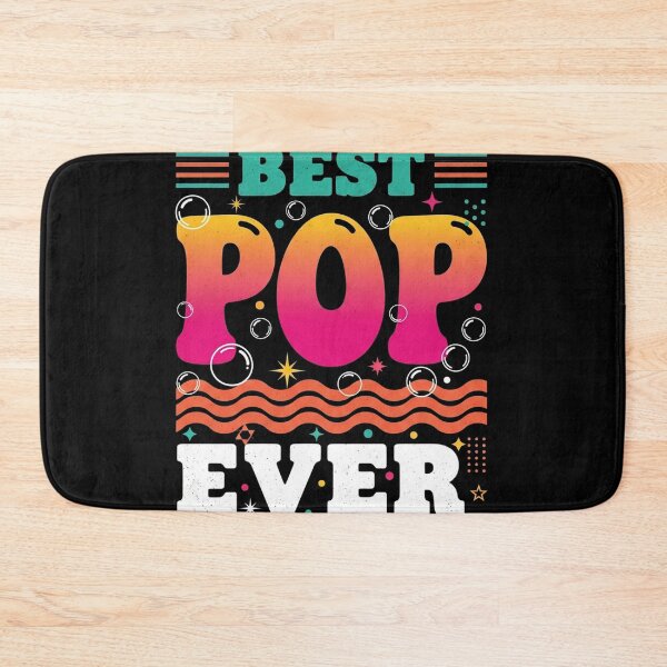 Item preview, Best Pop Ever Minimalist Quote Funny Dad Gift Tee designed and sold by Designs-RZ.