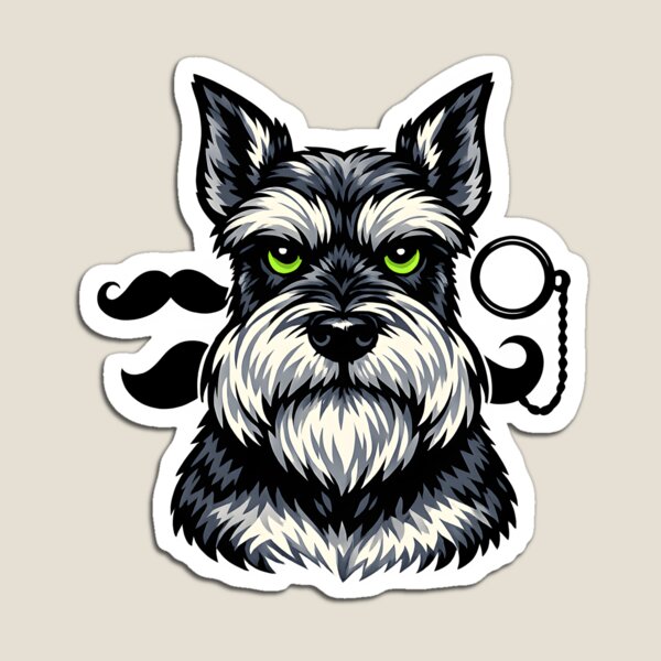 Item preview, Schnauzer Beard Boss designed and sold by doodlepounce.